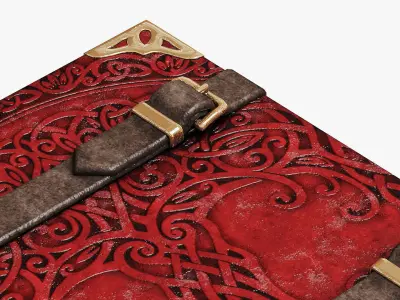 Sacred Tree Book 3D model