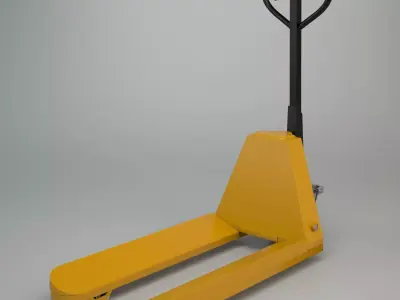Pallet truck 2 3D model