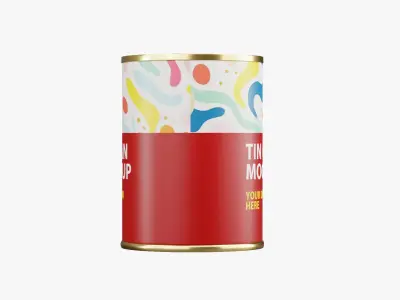 Tin Can 2 3D model purchase