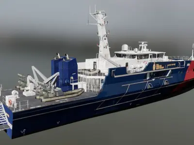 Patrullero Clase Cape 3D model