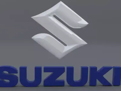 Suzuki Logo 3D model
