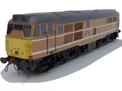 British Rail Class 31 Br Gold Free 3D model