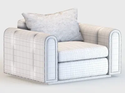 Armchair  Ludovica Mascheroni 3D model