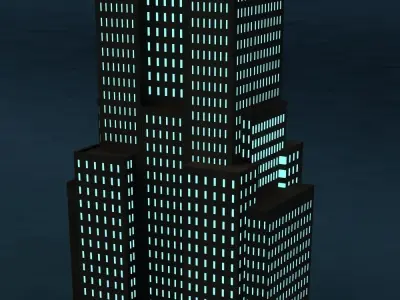 Empire State Building  Free 3D model