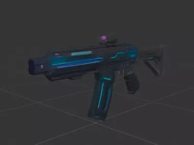 XR-77 Plasma Assault 3D model