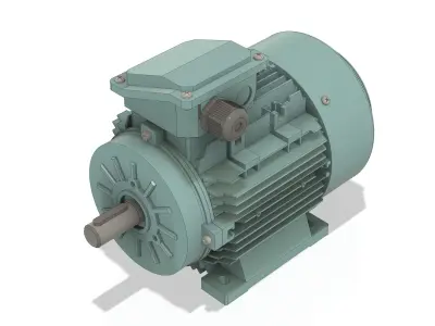 3 Phase AC induction motors - Frame size 90L 3D model