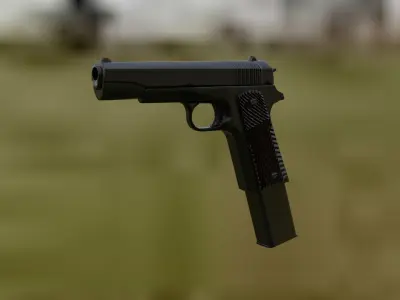 3d model of Colt 1191 high poly 3D model