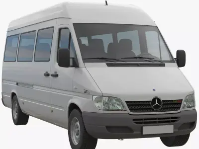 Mercedes Sprinter Classic minibus 3D model