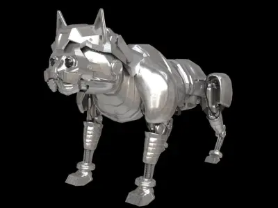 The Cat Robot 3D model 3D model
