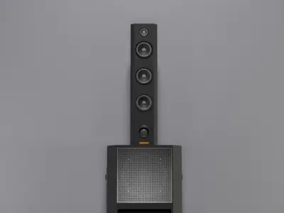 EmGii A-10 Subwoofer TowerSet Free 3D model
