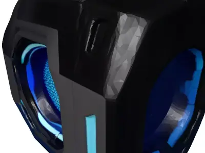 Futuristic Energy Core Device 3D model