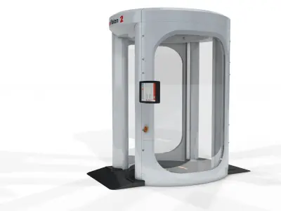 Airport Security Body Scanner Provision 3D model