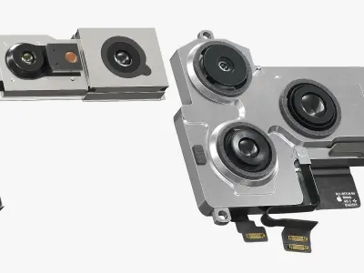 Apple IPhone 17 Pro Camera Unit 3D model