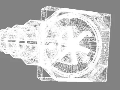 Hydra 70 Containers 3D model