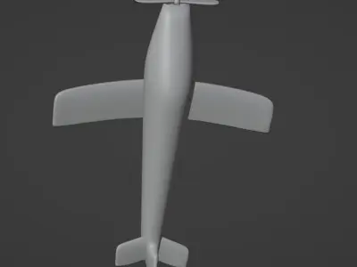 Toy Plane 3D print model