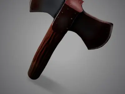 Vintage Axe 3D model