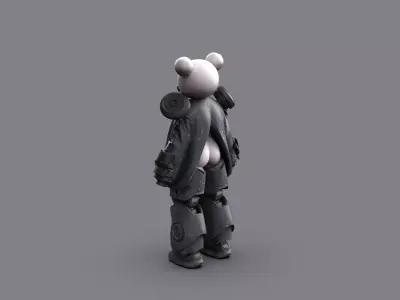Night City Resident 3D model
