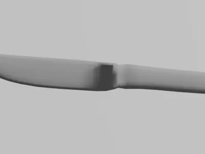 Ancient Knife - Low Poly 3d Model Low-poly 3D model