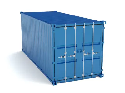 Shipping Container HQ 3D model