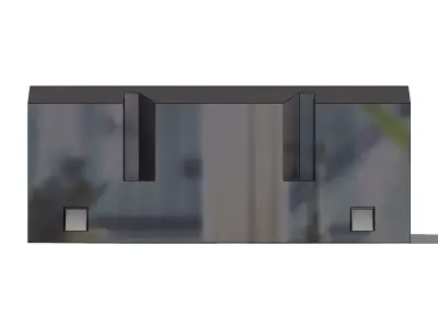 Inserto USB Weidmuller IE BI USB A Insert 3D model