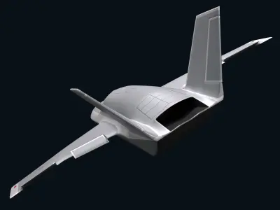 KUS-LW UCAV 3D model