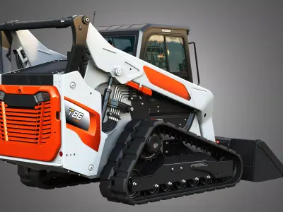 T86 - S86 Compact Track - Skid Steer Loaders 2 in 1 3D Model Pack