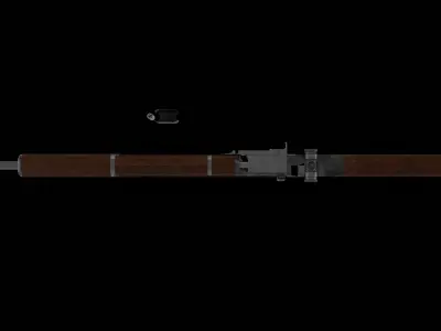 Garand M1 rifle 3D model