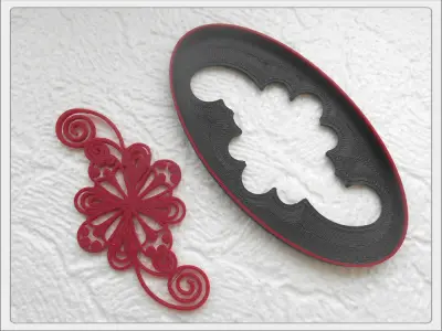 Box oval Free 3D print model