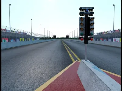  Drag Racing Track 