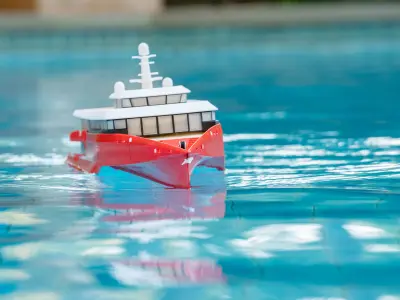 RC Jet Superyacht 3D print model