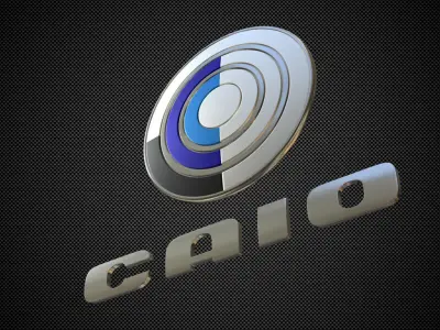 caio logo 3D model