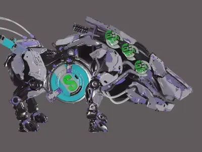 Cyber Dog Horizon zero dawn  3D model