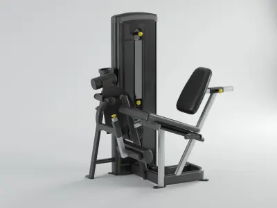 Gym Equipment Kit  3D model