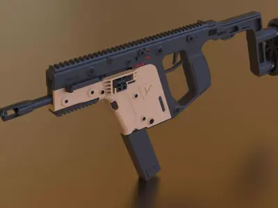 kriss vector 3D model get