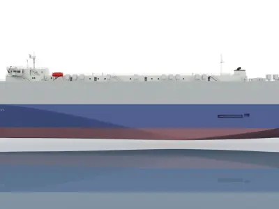 MV Modern Express 3D model