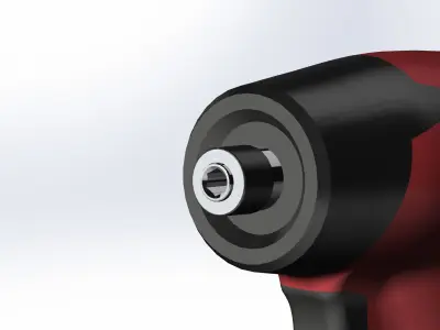 Hilti SFD A2 Akku-Bohrschrauber 3D model