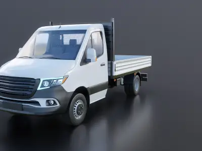  Modern Utility Pickup Truck 