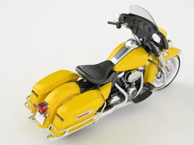 Classic Motorcycle 02 3D model