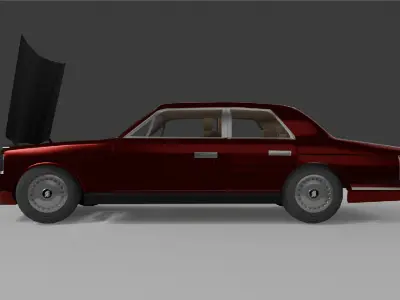 Rolls Royce silver spirit II Free 3D model