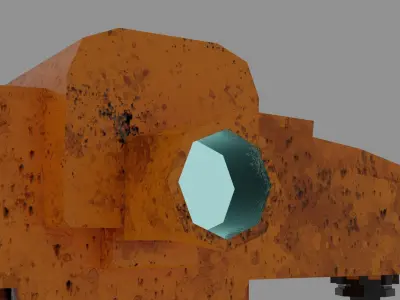hi this is a model of a spaceship Low-poly 3D model