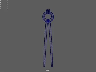 blacksmith Tongs  3D model