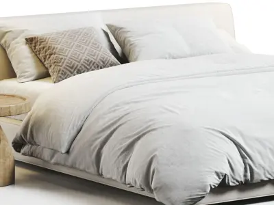 Lema Solftland Bed 3D model purchase