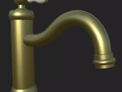 Hamnskar Water-mixer Low-poly 3D model