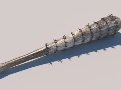 Death Sticky Baseball  Free 3D model