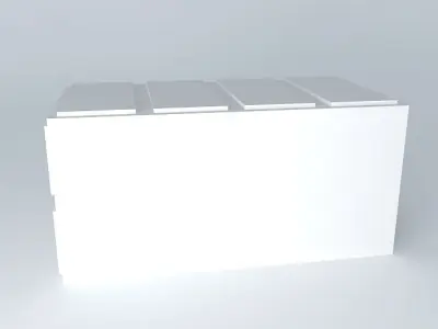 AHU, Air Handling Unit, 20.000 m3/h Free 3D model