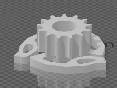 HTC VIVE COSMOS SETING PART HEAD SETTING 3D print model