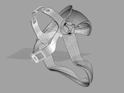 Uvex Bionic face shield  3D model