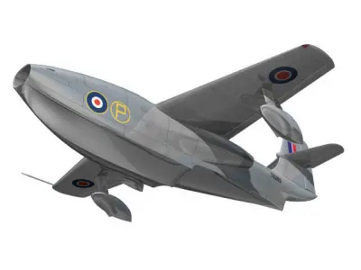 SAUNDERS ROE SR A1 3D model