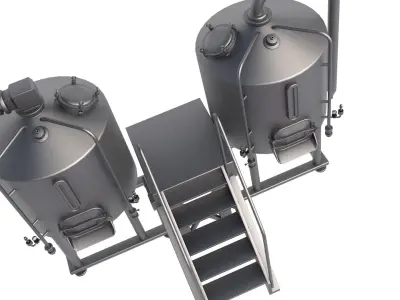 Brewery Fermentation Tank 3D model purchase