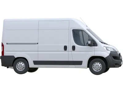 PEUGEOT BOXER van L2H2 3D model